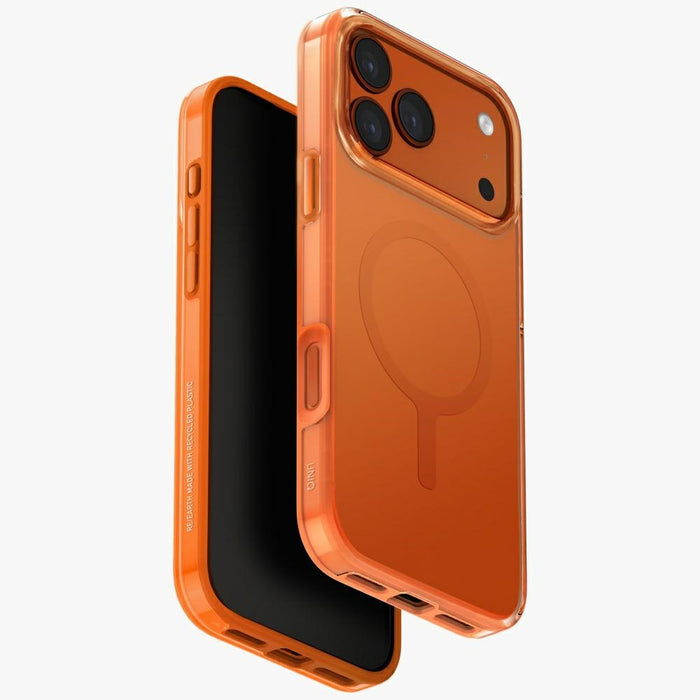 Uniq Clario Magclick Charging Case for iPhone 17 Pro Max - Orange