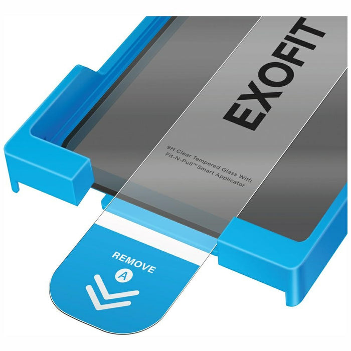 Uniq Optix Exofit Privacy Tempered Glass for iPhone 17 Pro Max with Applicator