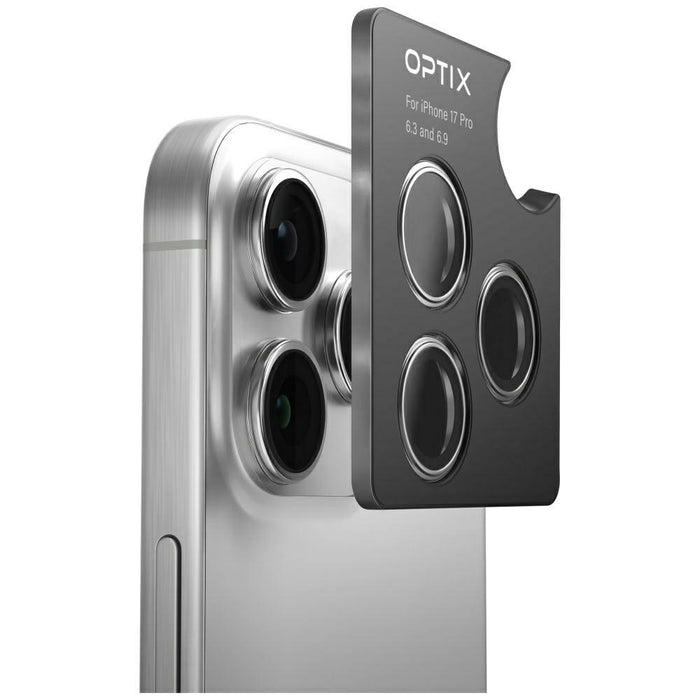 Uniq Optix Aluminum Camera Lens Protector for iPhone 17 with Applicator - Blue