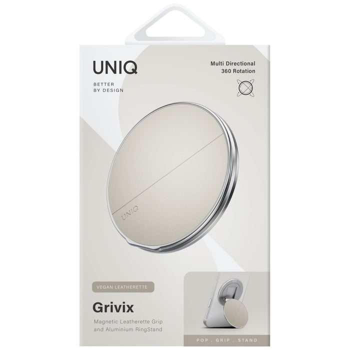 Uniq Grivix Classic 360 Mount&amp;Grip Stand Magnetic Holder - Beige