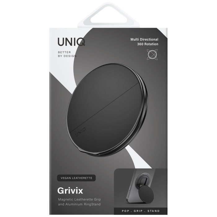 Uniq Grivix Classic 360 Mount&amp;Grip Stand Magnetic Holder - Black