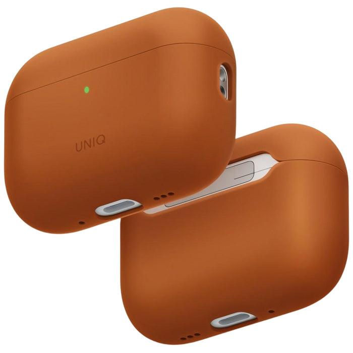 Uniq Lino Silicone Case for AirPods Pro 3 - Orange