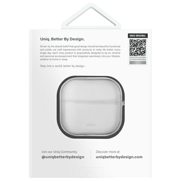 Uniq Glase AirPods 4 Case - Transparent