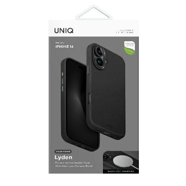 Uniq Lyden Magclick Charging Case for iPhone 16 - Black