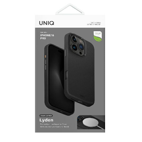 Uniq Lyden Magclick Charging Case for iPhone 16 Pro - Black