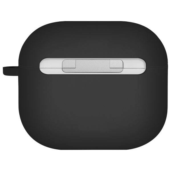 Uniq Nexo AirPods 4 + Ear Hooks Silicone case - black