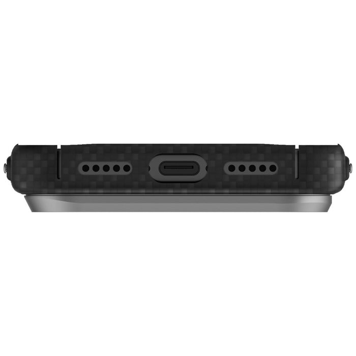 Uniq Keva EDGE Magclick Charging Case for iPhone 17 Pro - Black