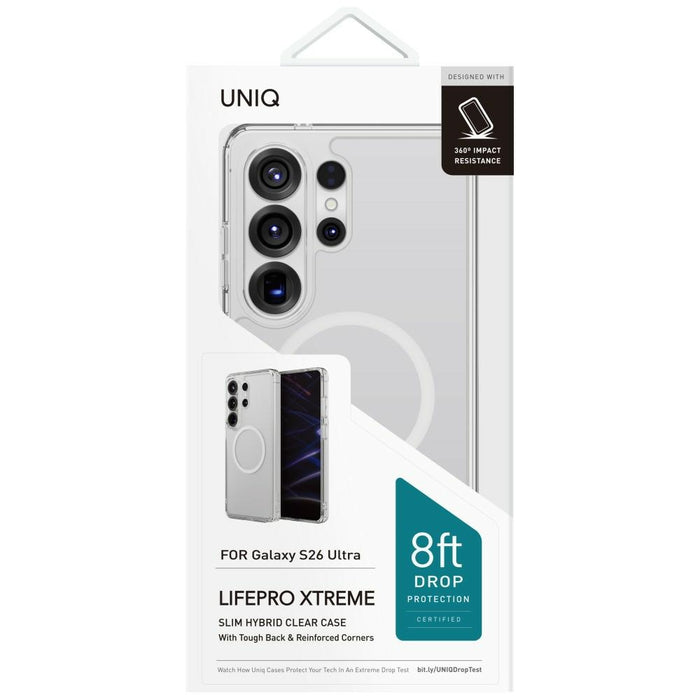 Uniq LifePro Xtreme Case for Samsung Galaxy S26 Ultra Magclick Charging - Transparent