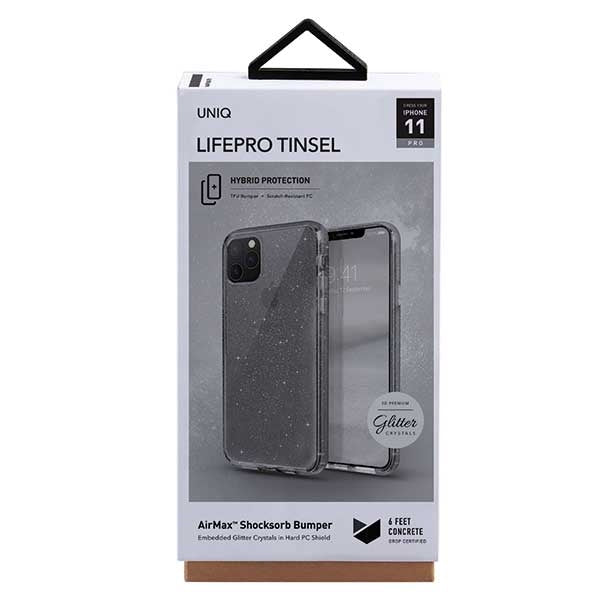 Uniq LifePro Tinsel case for iPhone 11 Pro - black