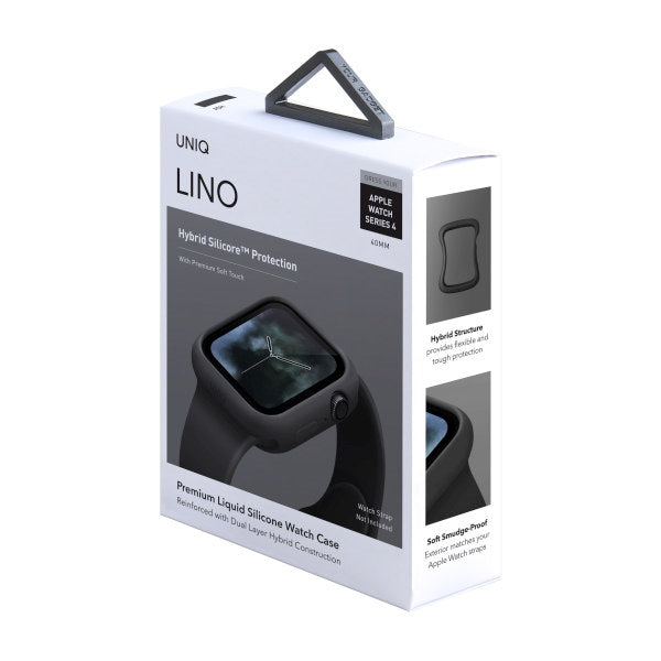 Uniq case for Lino Apple Watch Series 4/5/6/SE 40mm. black/ash black