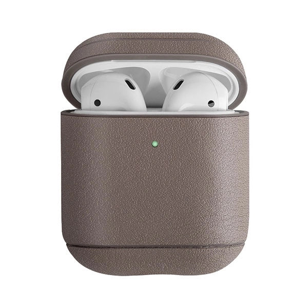 Uniq Terra leather case for AirPods 1 / 2 generation - beige