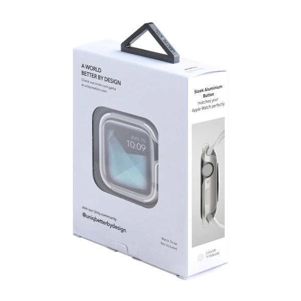 Uniq Valencia case for Apple Watch 4 / 5 / 6 / SE 40mm - silver