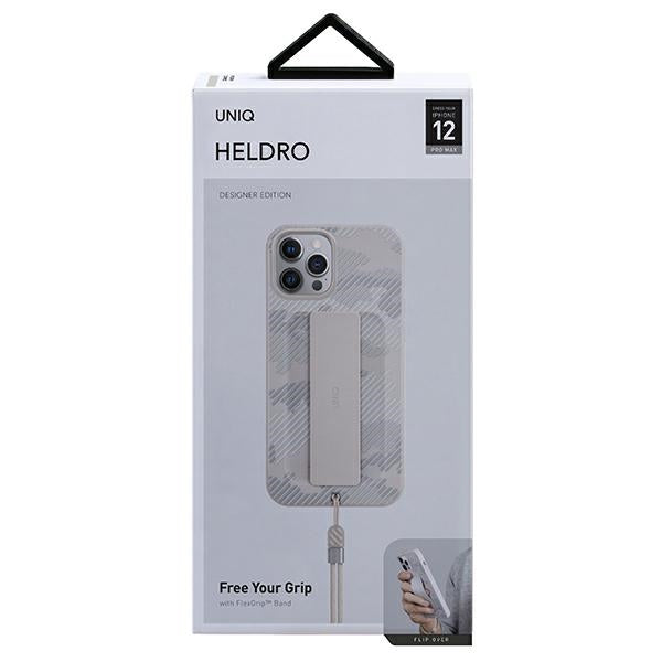 Uniq Heldro case for iPhone 12 Pro Max - beige camouflage