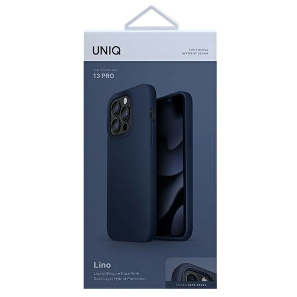 Uniq Lino case for iPhone 13 Pro / iPhone 13 - blue