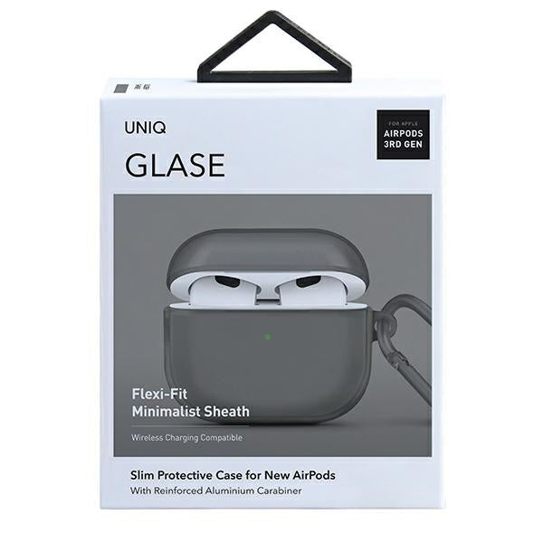 Uniq Glase case for AirPods 3 - gray