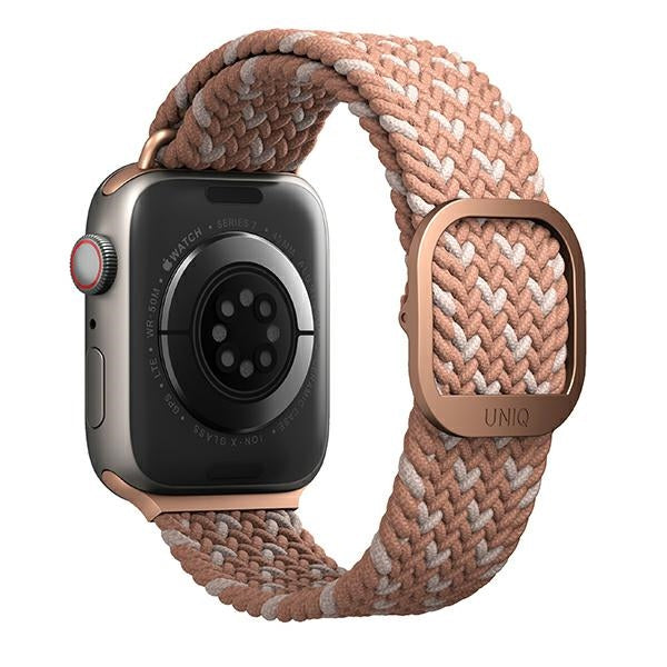 Uniq Aspen Braided strap for Apple Watch 1/2/3/4/5/6/7/8/SE/SE2 40/38/41mm - pink