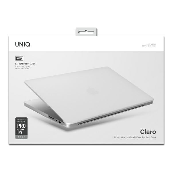 Uniq Claro case for MacBook Pro 16&#39;&#39; (2021) - transparent