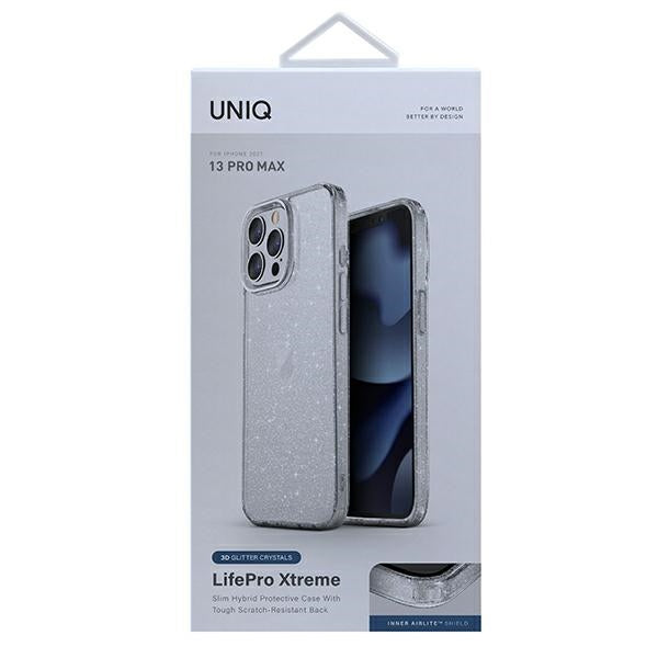 Uniq LifePro Xtreme case for iPhone 13 Pro Max - transparent
