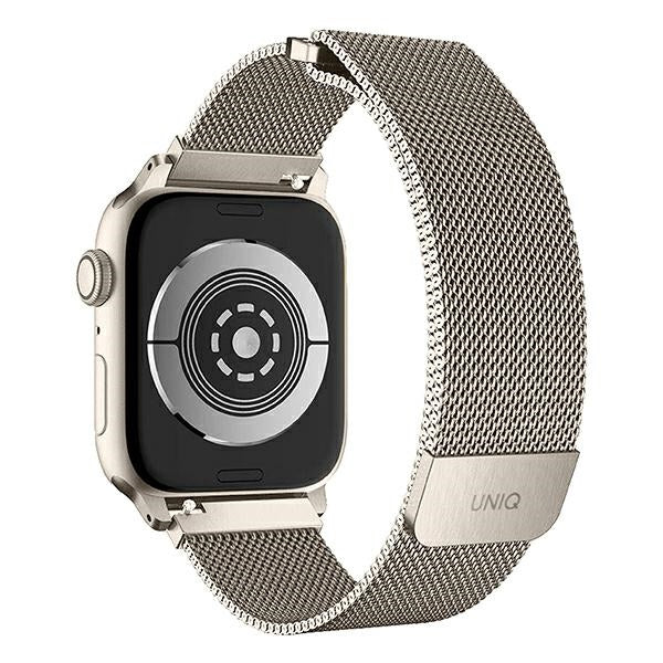 Uniq Dante Stainless Steel strap for Apple Watch 1/2/3/4/5/6/7/8/SE/SE2 38/40/41mm - beige