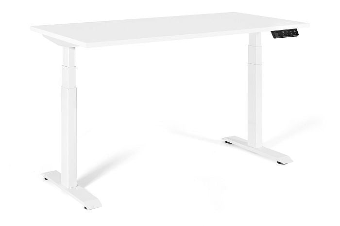 UNIQUE ACTIVE I Electric desk 140x70 cm White