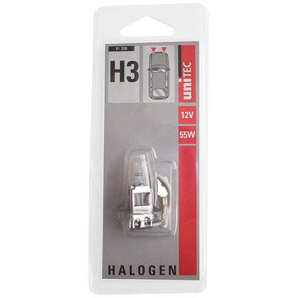 AUTO BULB UNITEC UNITEC HALOGEN H3