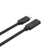 UNITEK C14086BK USB cable USB 3.2 Gen 2 (3.1 Gen 2) 0.5 m USB C Black - USB cablesAKG-KAB<<<GSM