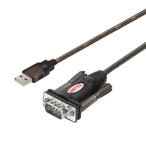 UNITEK Y-105 serial cable Black 1.5 m USB Type-A DB-9 - AdaptersKBA-ADA<<<Cables and adaptersKBA<<<ActionPL