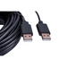 UNITEK Y-278 USB cable USB 2.0 10 m 2 x USB A USB A Black - USB cablesKBA-USB<<<Cables and adaptersKBA<<<ActionPL