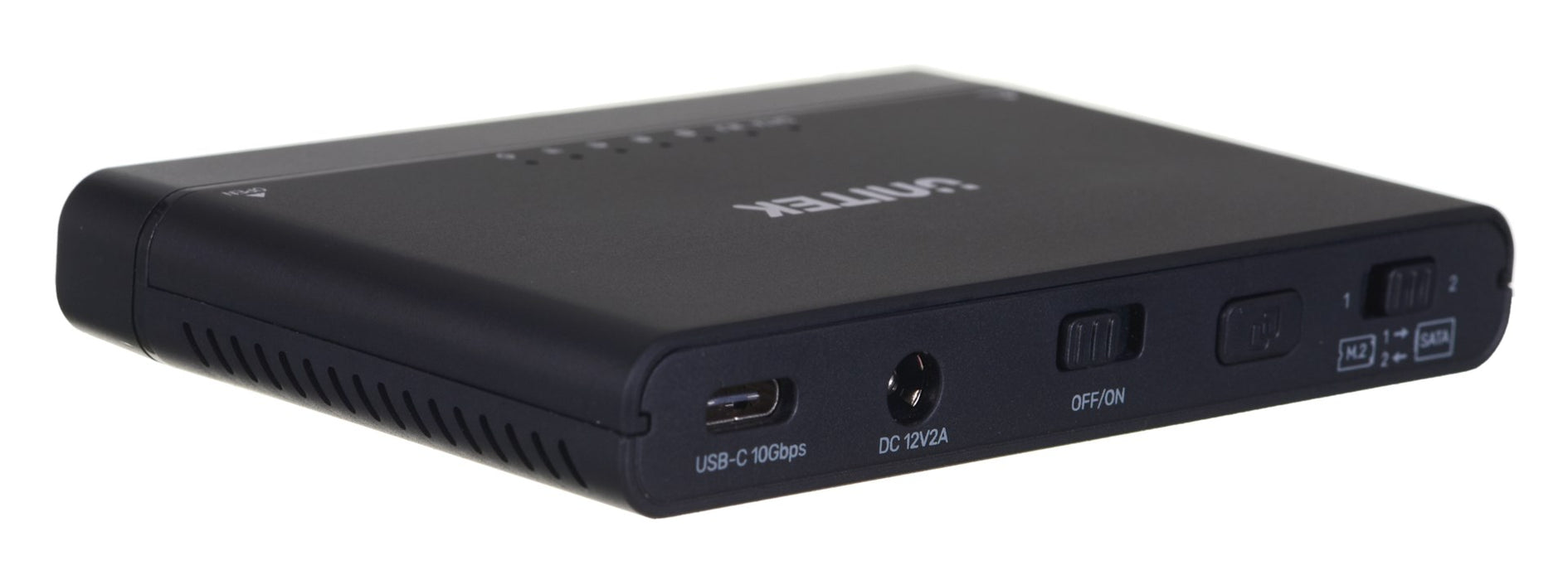 UNITEK S1222A cable gender changer USB 3.2 SATA 2,5/3,5' & M.2 PCIE/NVME Black