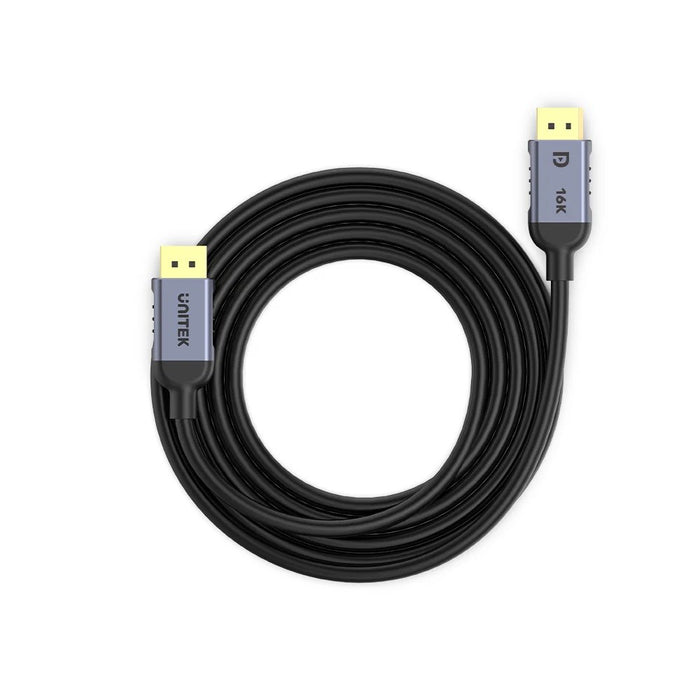 UNITEK C1626GY01-2M DisplayPort 2.1 Black