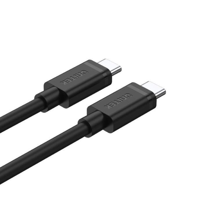 UNITEK Y-C477BK01-2M USB cable USB 3.2 Gen 1 (3.1 Gen 1) USB C Black