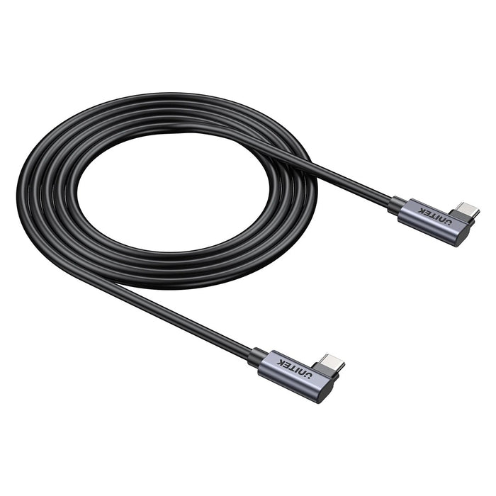 UNITEK C14147ABK01-1M - USB C 90°/90° PD 100W M/M 1M