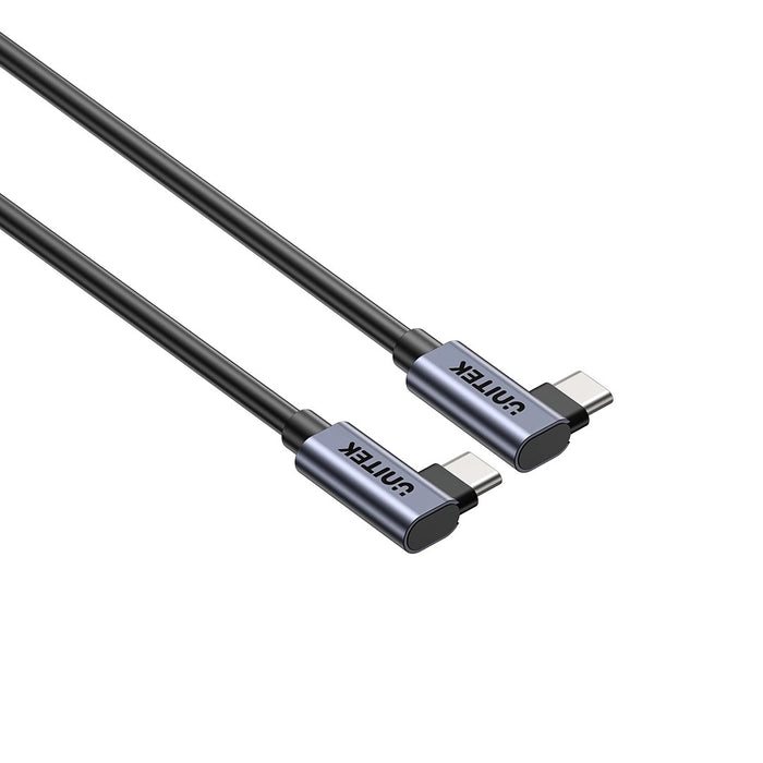 UNITEK C14147ABK01-1M - USB C 90°/90° PD 100W M/M 1M