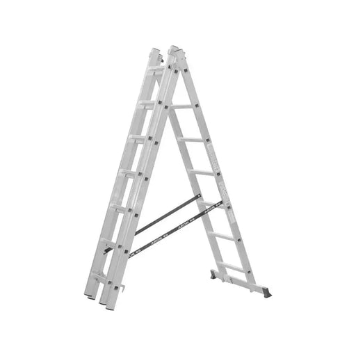 UNIVERSAL ALUMINUM LADDER 3X7 ARON CH307 - Строителни стълби и скелета<<<Строителни материали<<<Praktiker&&&Строителни