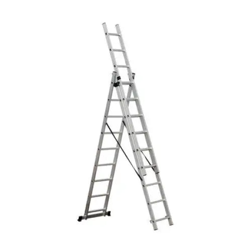 UNIVERSAL ALUMINUM LADDER 3X9 KTN VE309 - Строителни стълби и скелета<<<Строителни материали<<<Praktiker&&&Строителни
