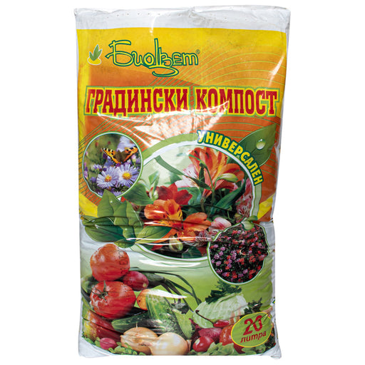 UNIVERSAL COMPOST 20L BIOCOLOR - Почви<<<Торове почви и тревни смески<<<Градина<<<Praktiker