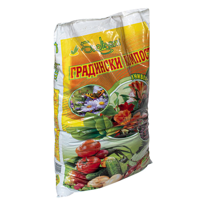 UNIVERSAL COMPOST 20L BIOCOLOR - Почви<<<Торове почви и тревни смески<<<Градина<<<Praktiker