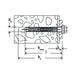UNIVERSAL DOWEL WITH SCREW 10X100 FUS K 4 PCS. FISCHER DUOXPAND - Комплекти дюбели<<<Дюбели<<<Инструменти и