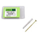 UNIVERSAL DOWEL WITH SCREW F6X60MM 10 PCS PRO M - Комплекти дюбели и винтове<<<Дюбели<<<Инструменти и