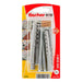 UNIVERSAL DOWEL WITH SCREW Ф8Х80MM 5 PCS FISCHER SXR - Комплекти дюбели и винтове<<<Дюбели<<<Инструменти и