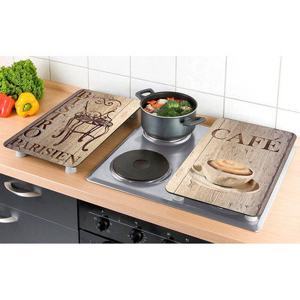 UNIVERSAL GLASS PANEL 2 PCS BISTRO WENKO - Аксесоари за сервиране и прибори за хранене<<<Домашни