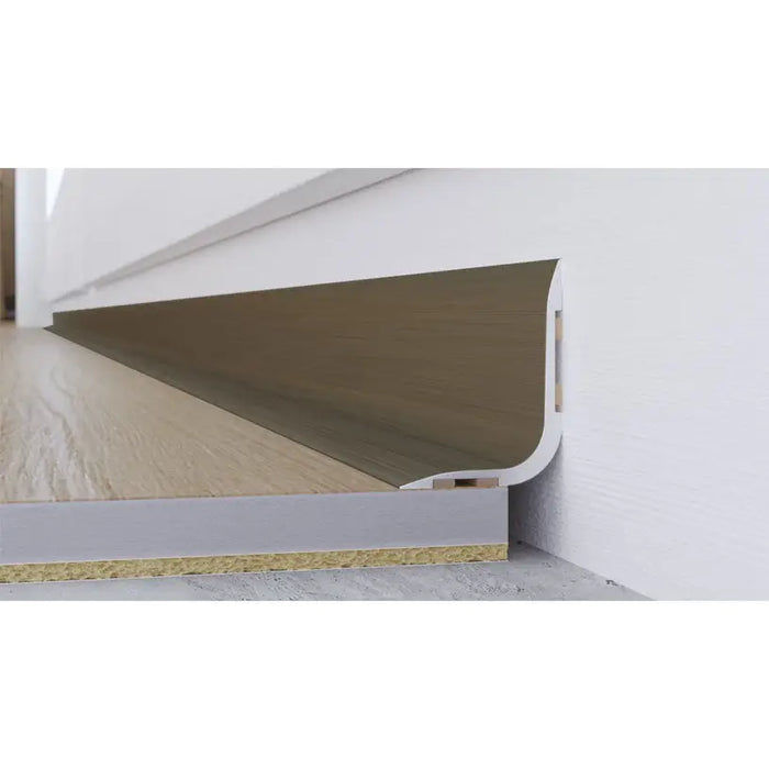 UNIVERSAL MOLDING ARBITON PRO L TITANIUM 20X15MM 1.86 M - Водобранни лайстни<<<Плотове за кухня и