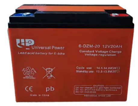 UNIVERSAL POWER 6-DZM-20 E-BIKE 12V 20AH