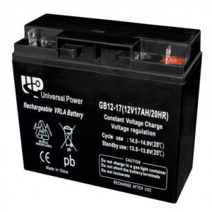 UNIVERSAL POWER GB12-17 VRLA 12V 17AH
