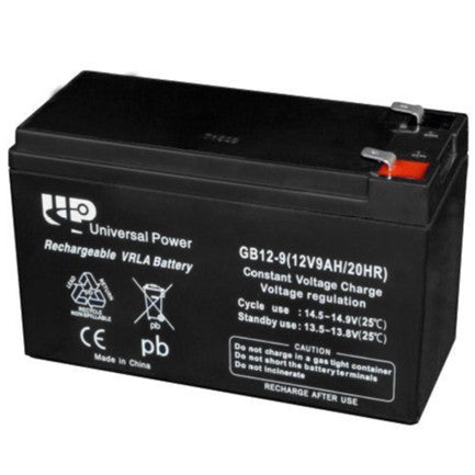 UNIVERSAL POWER GB12-9 VRLA 12V 9AH