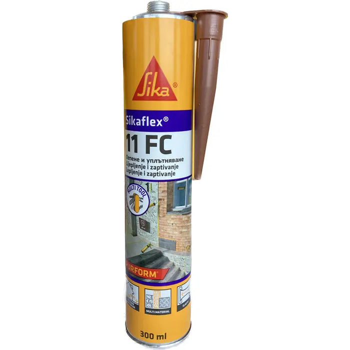 UNIVERSAL PU ADHESIVE SIKA SIKAFLEX-11FC PURFORM BROWN - Полимерни и монтажни лепила<<<Уплътнители и фуги<<<Строителни