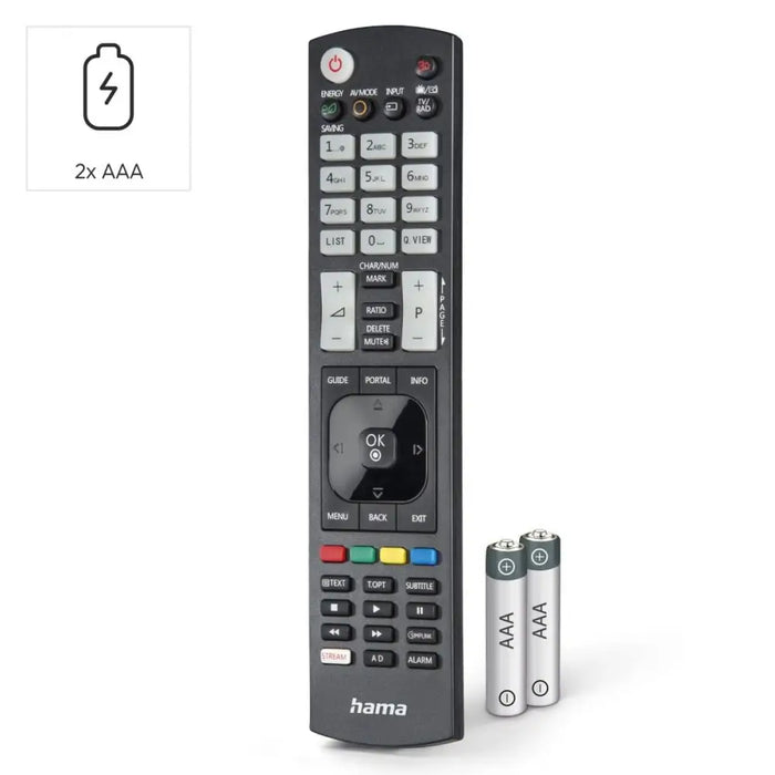 Universal Remote Control Hama 00221062 Black - Електроника Телевизори<<<Компютри| Електроника<<<BigBuy&&&Дистанционни