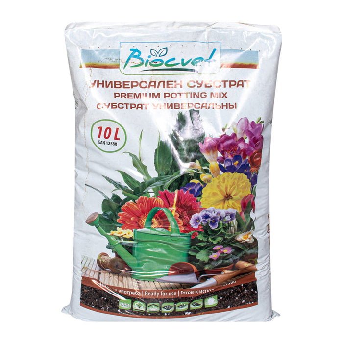 UNIVERSAL SUBSTRATE 10L BIOCOLOR - Почви<<<Торове почви и тревни смески<<<Градина<<<Praktiker