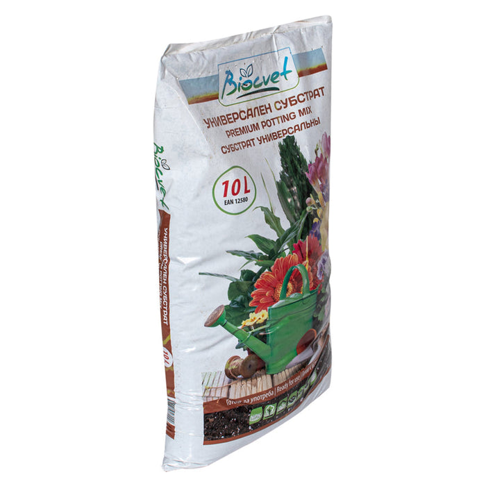 UNIVERSAL SUBSTRATE 10L BIOCOLOR - Почви<<<Торове почви и тревни смески<<<Градина<<<Praktiker