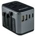 Universal Travel Power Adapter Verbatim UTA-04 - Компютър Кабели и адаптери<<<Компютри| Електроника<<<BigBuy&&&USB